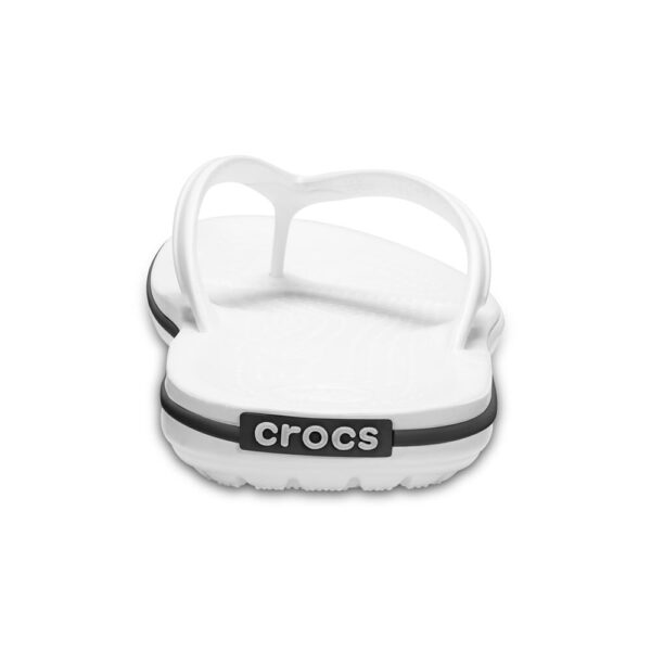 Chinelo Crocs Crocband Flip WHITE - Image 5