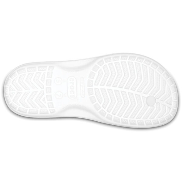 Chinelo Crocs Crocband Flip WHITE - Image 6