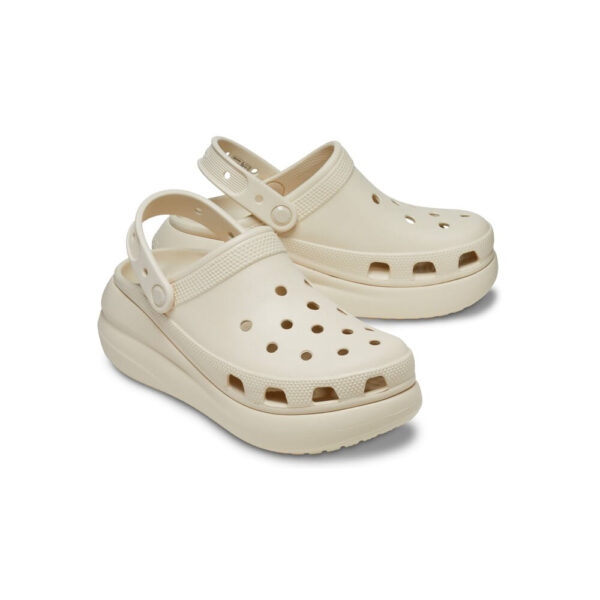 Sandália Crocs Classic Crush Clog BONE - Image 4