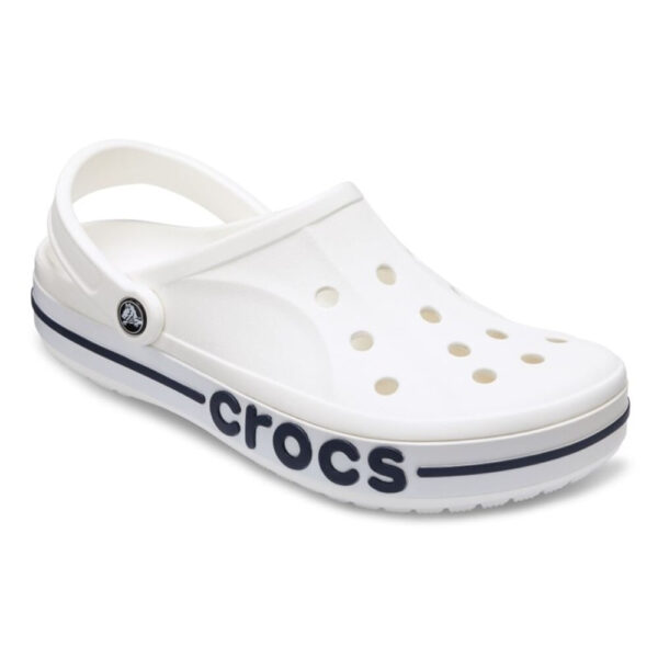 Sandália Crocs Bayaband Clog WHITE/NAVY - Image 6