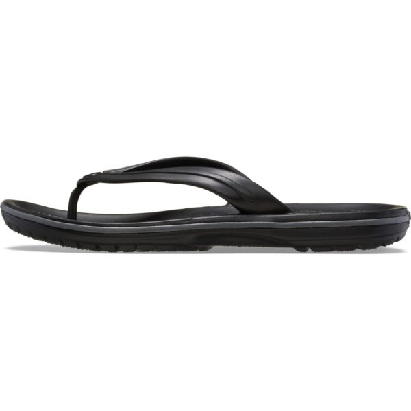 Chinelo Crocs Crocband Flip BLACK/SLATE GREY - Image 3